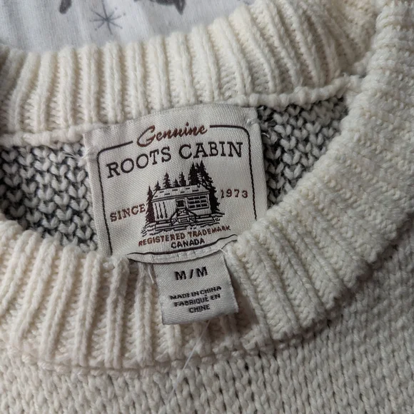 Cream Patterned Sweater - Picture 2 of 4